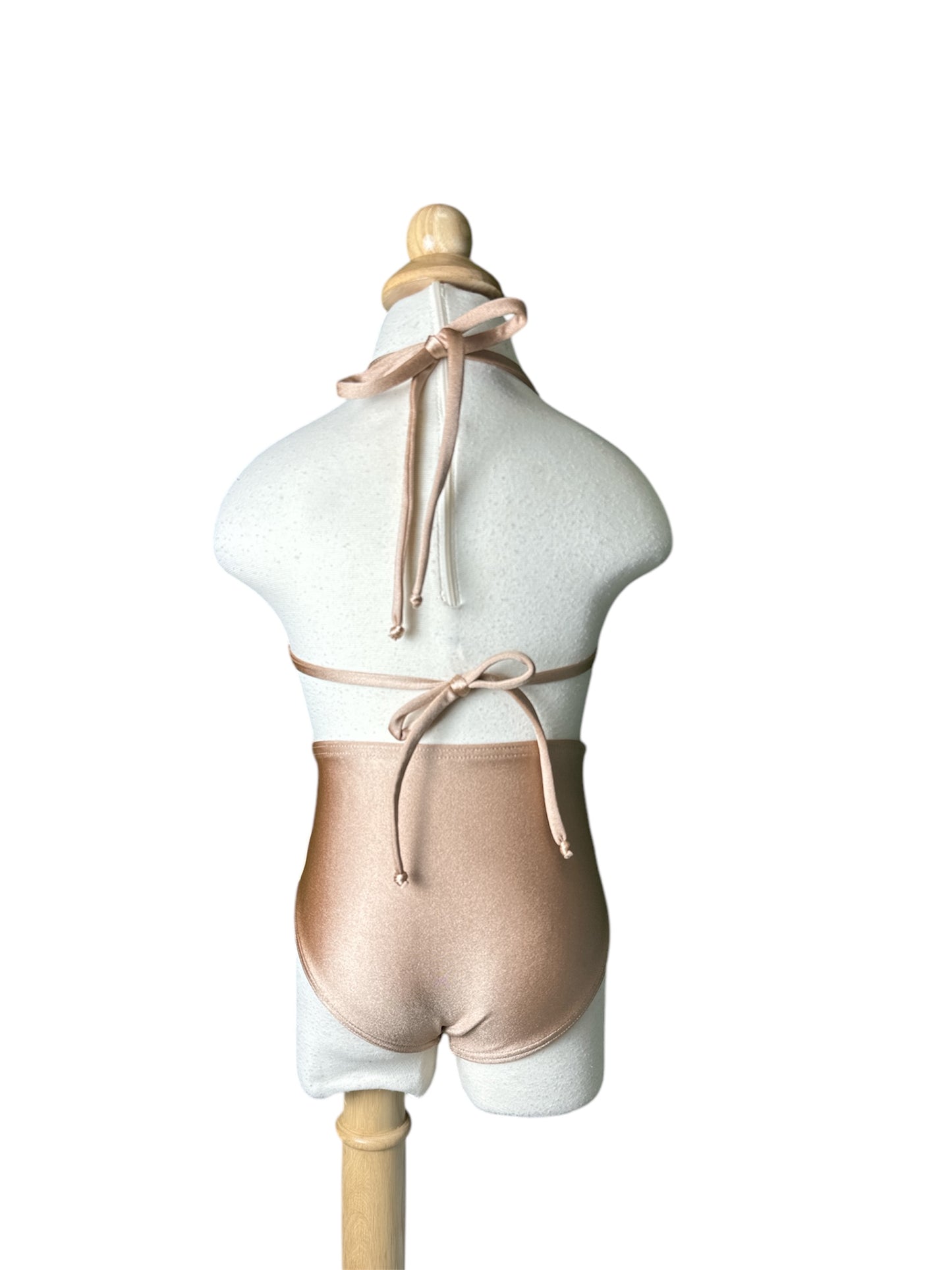 Sahara Chevron ZigZag Triangle High Waist Swimwear