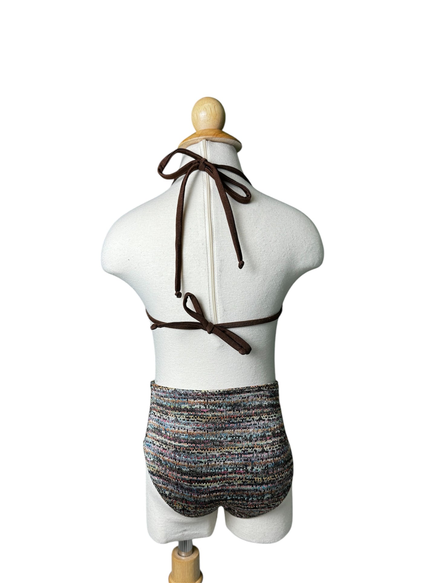 Rosette Classic High Waist Swimwear