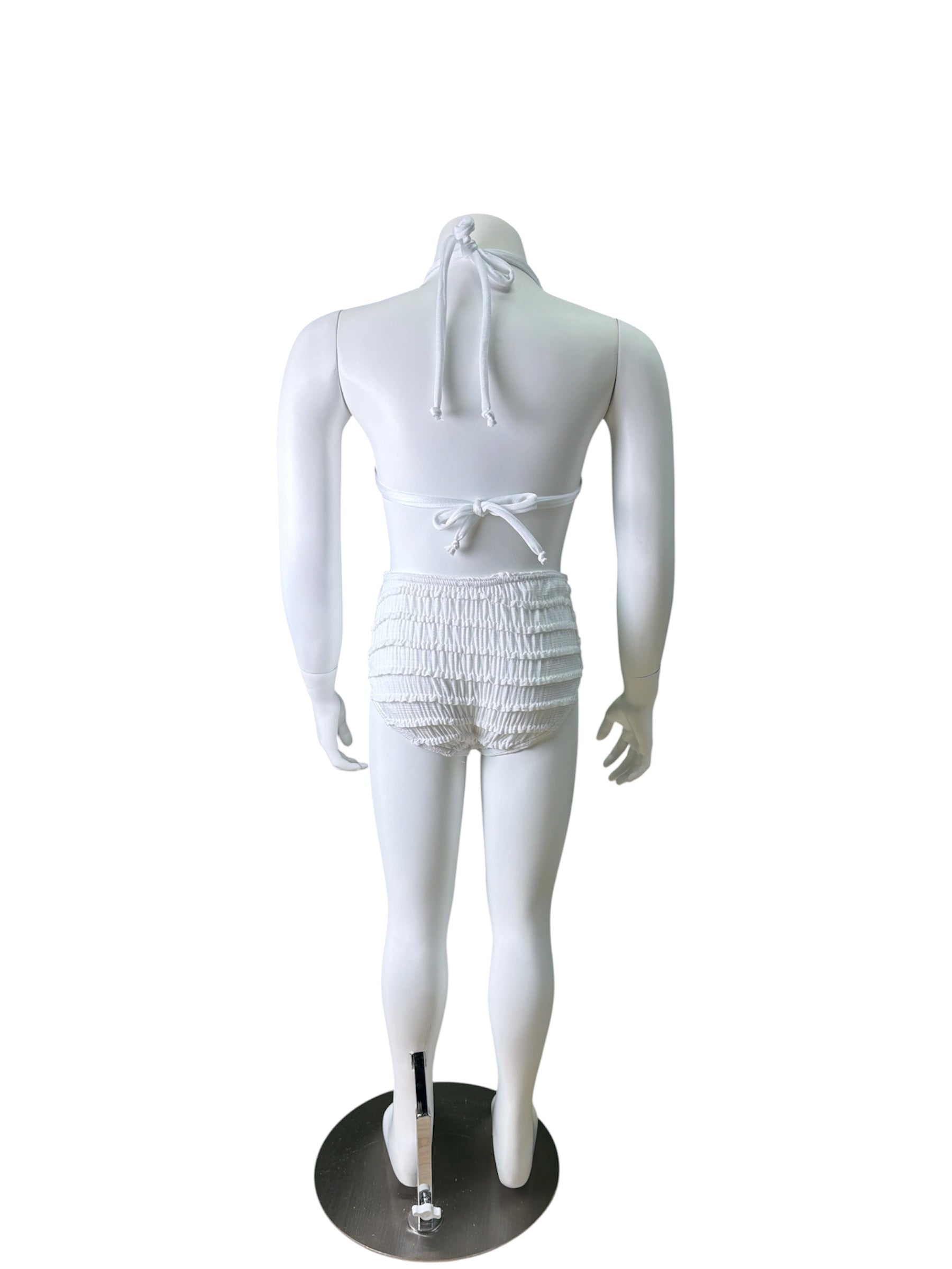 Texture Classic Triangle High Waist Swimwear