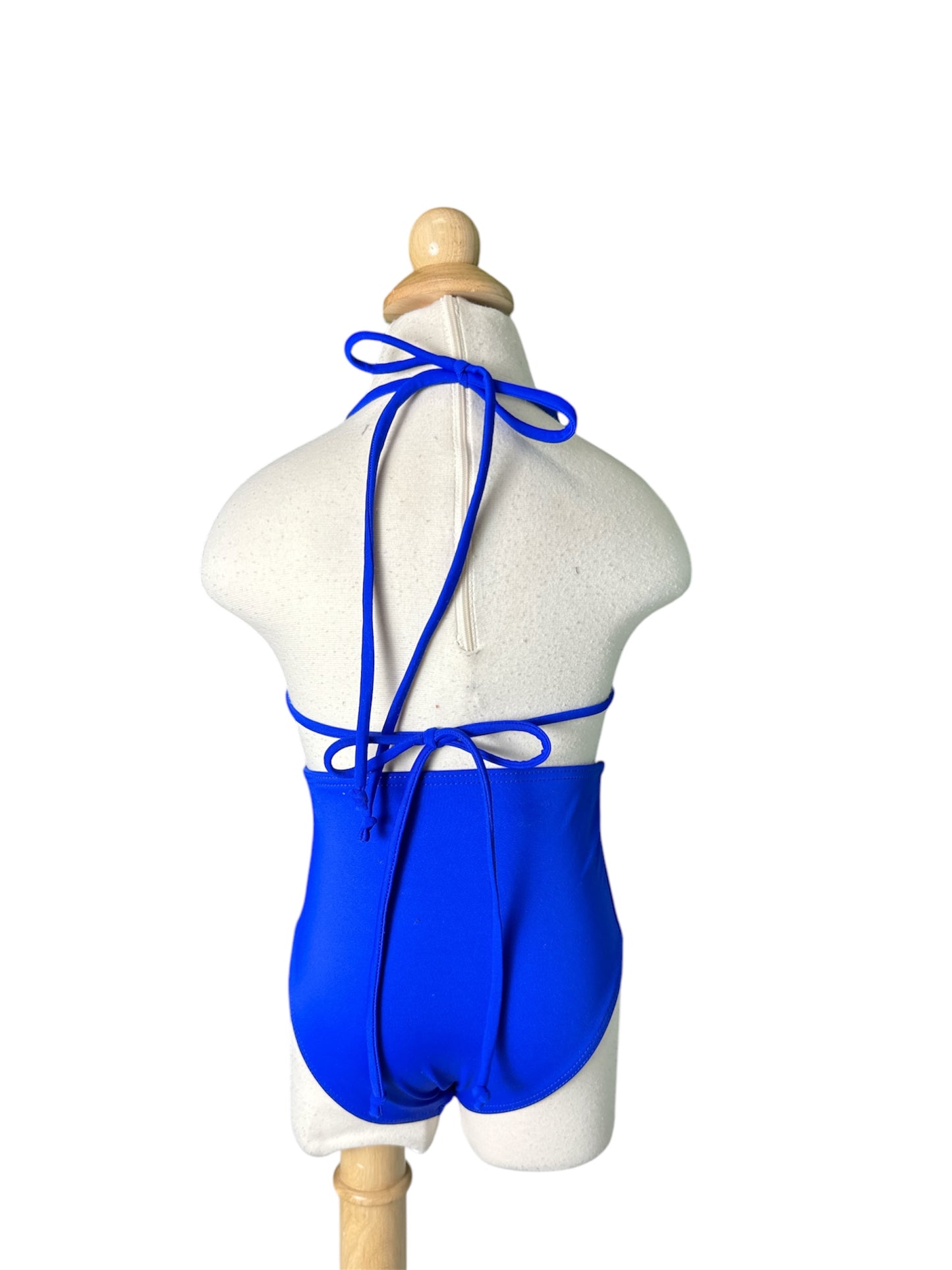 Multi Color Classic Triangle High Waist Swimwear