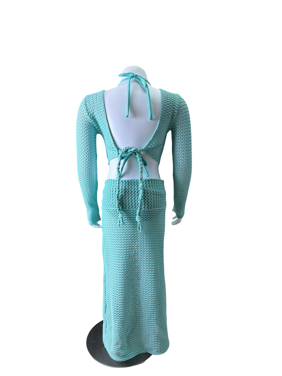 Knit Long Sleeve + Skirt Resort Set