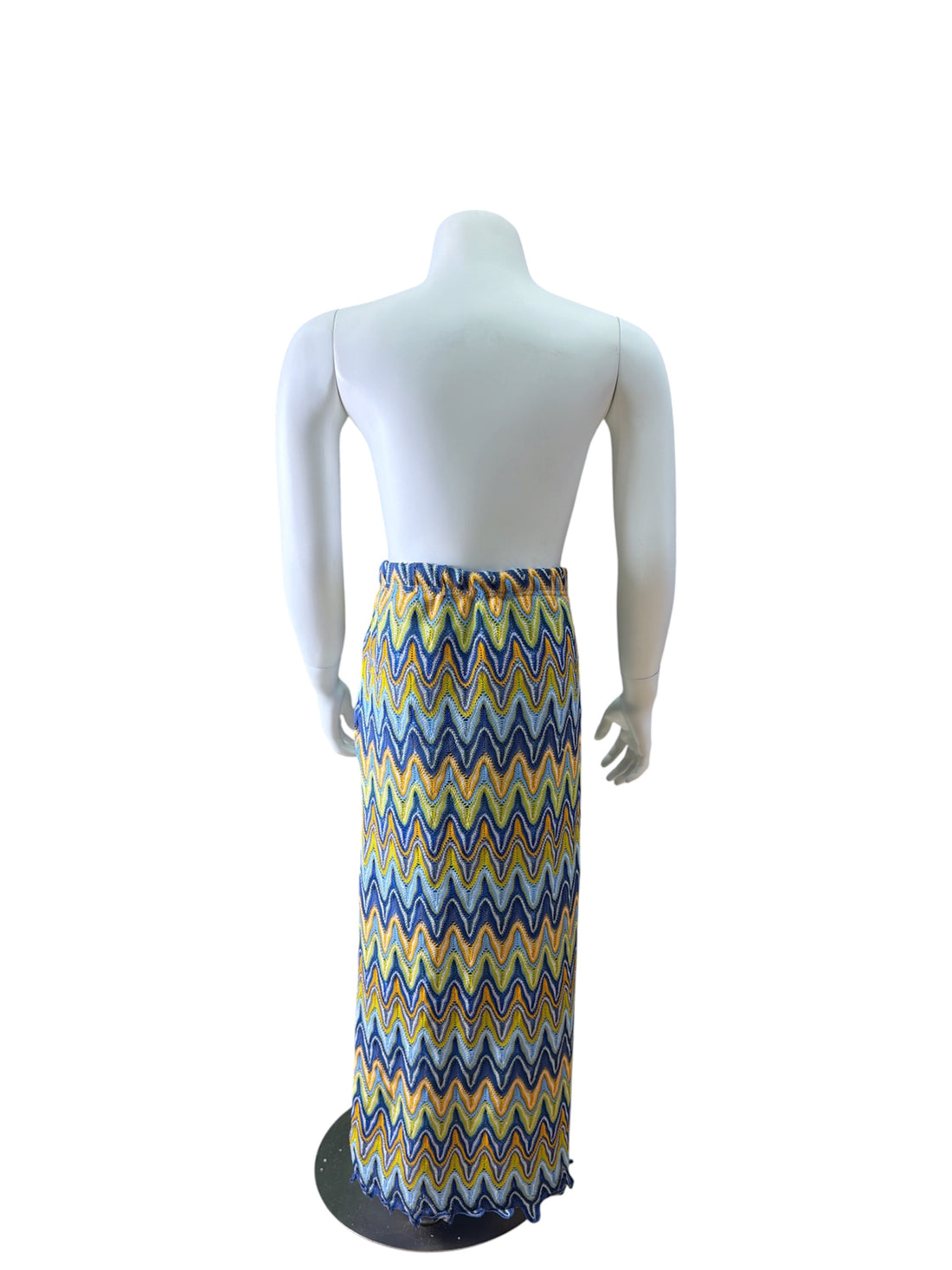 Chevron Maxi Skirt