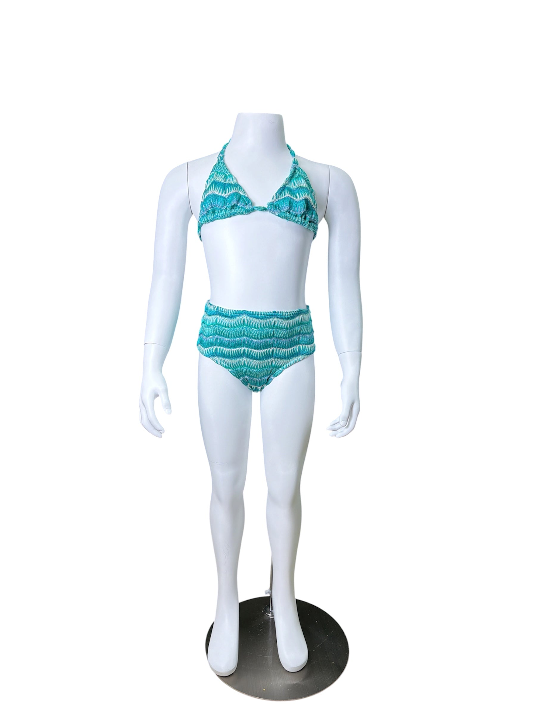 Chevon Classic Triangle High Waist Swimwear