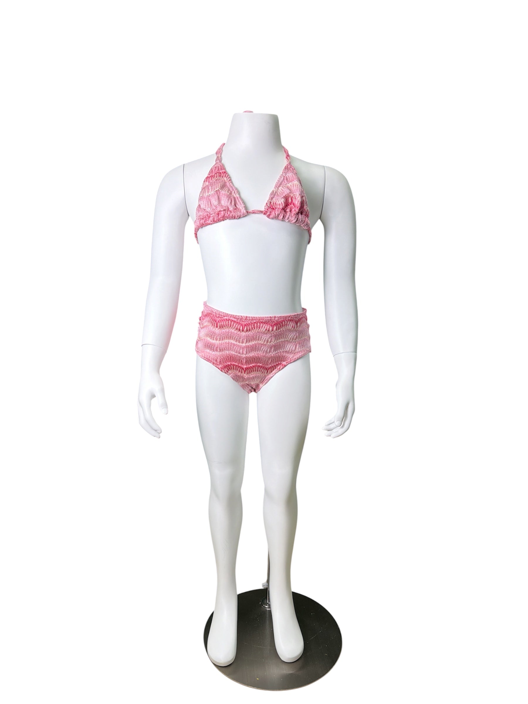 Chevon Classic Triangle High Waist Swimwear