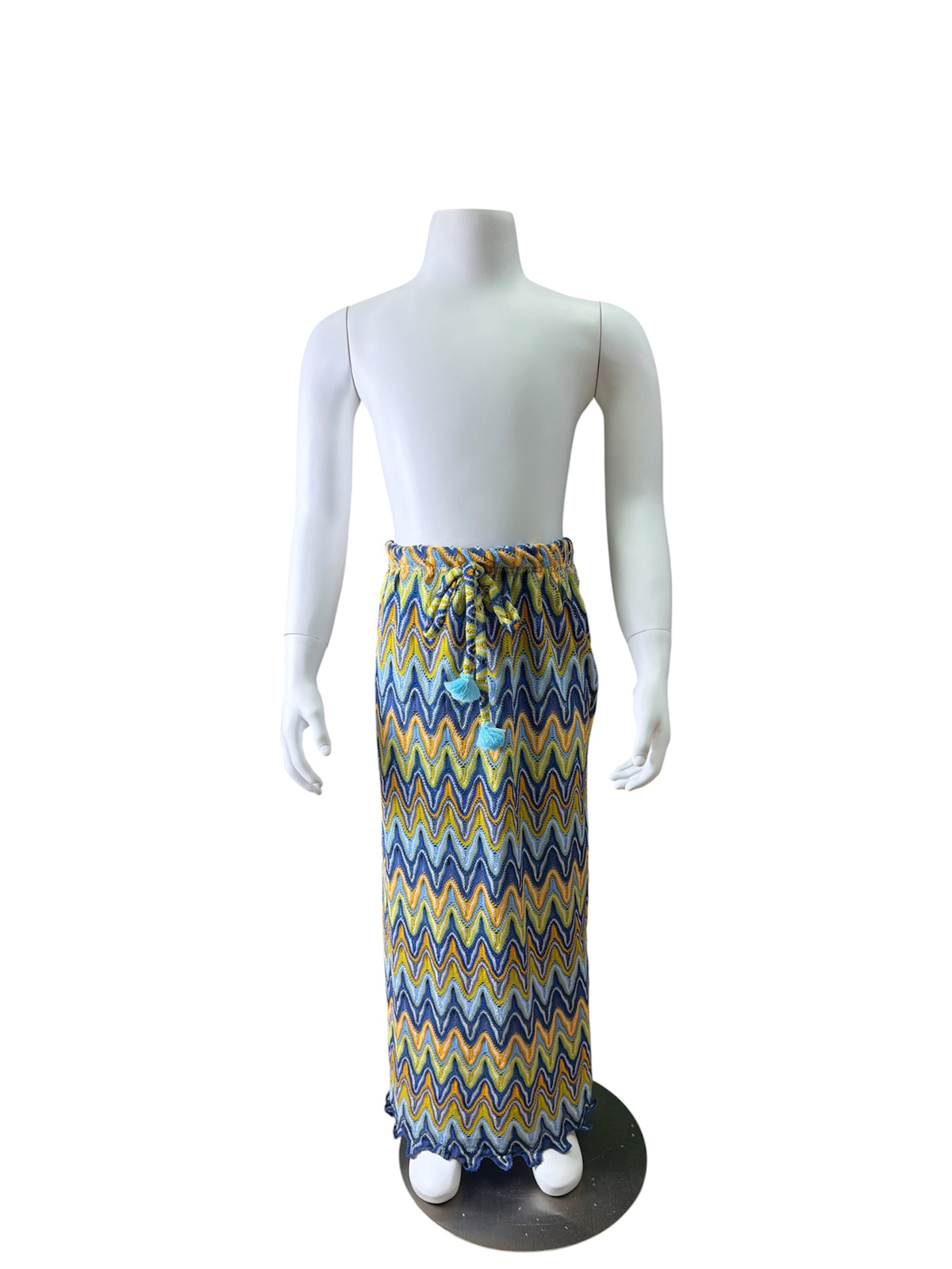 Chevron Maxi Skirt