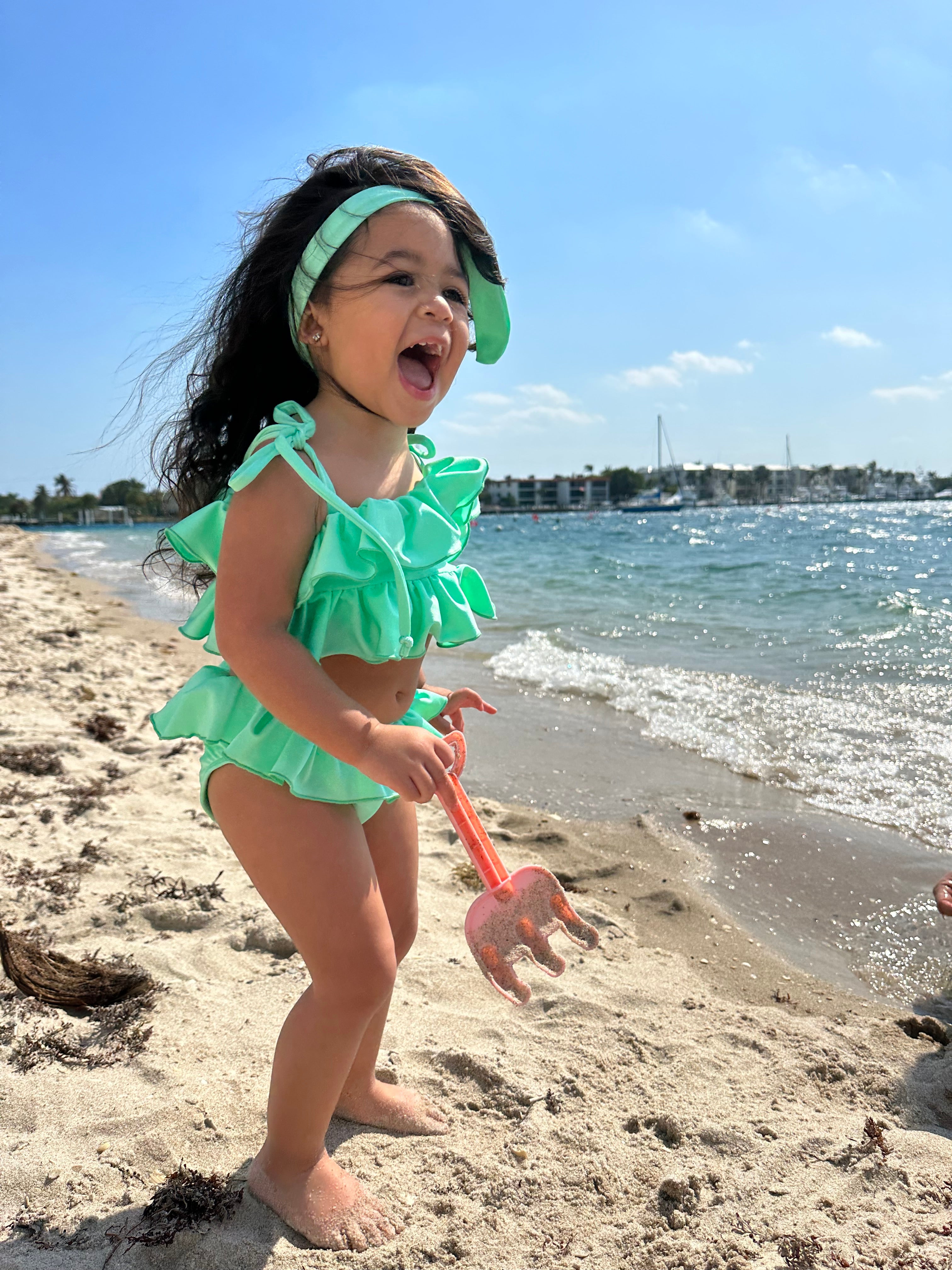 Lola Ruffle Bandeau Bikini Swimwear
