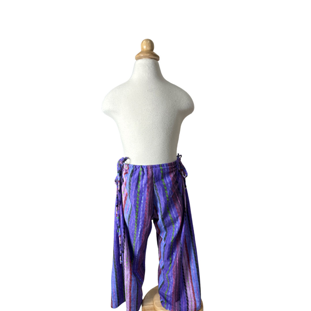 Bows & Ribbon Resort Hem Beach Wide Leg Palazzo Pants