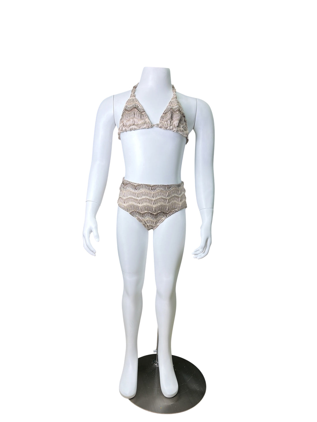 Chevon Classic Triangle High Waist Swimwear