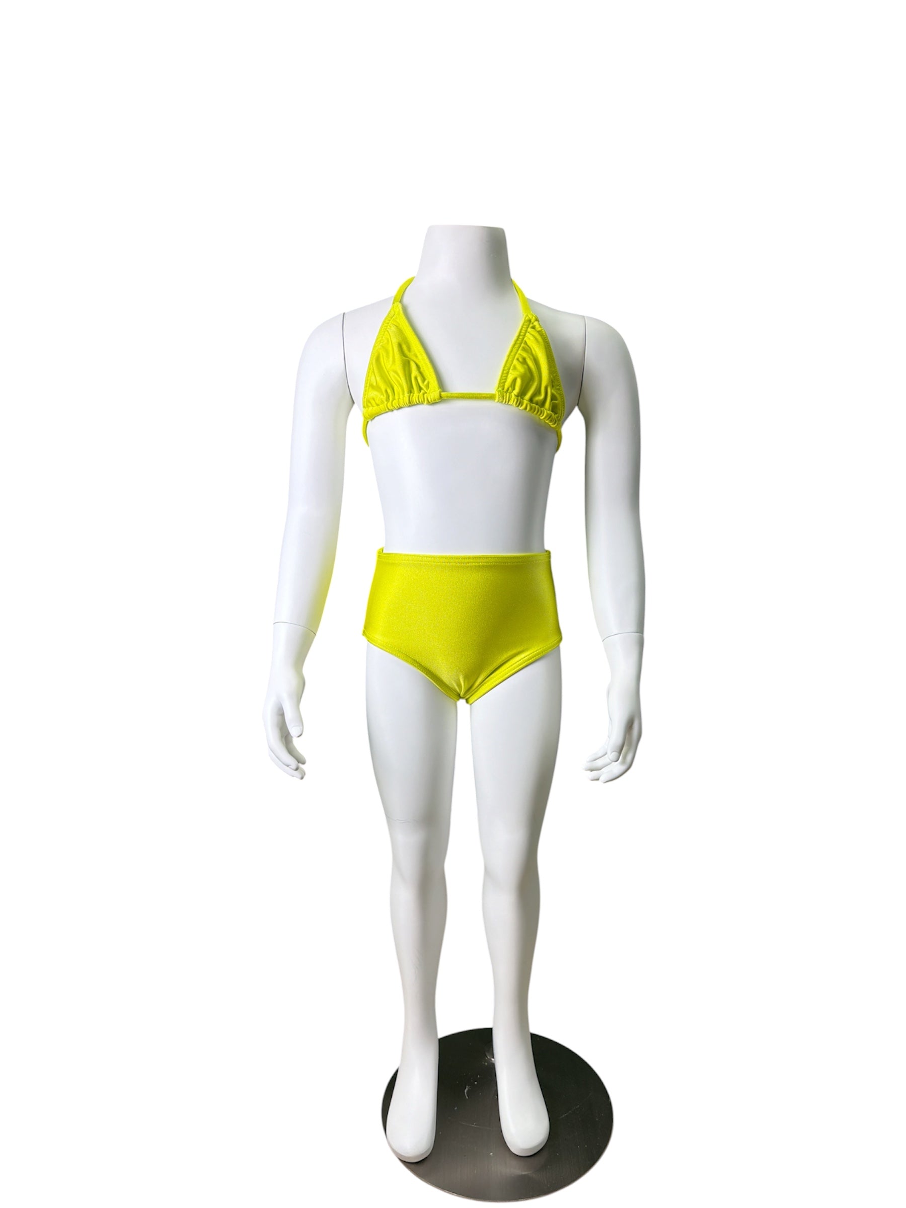 Classic Triangle High Waist Swimwear