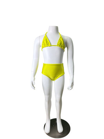 Classic Triangle High Waist Swimwear