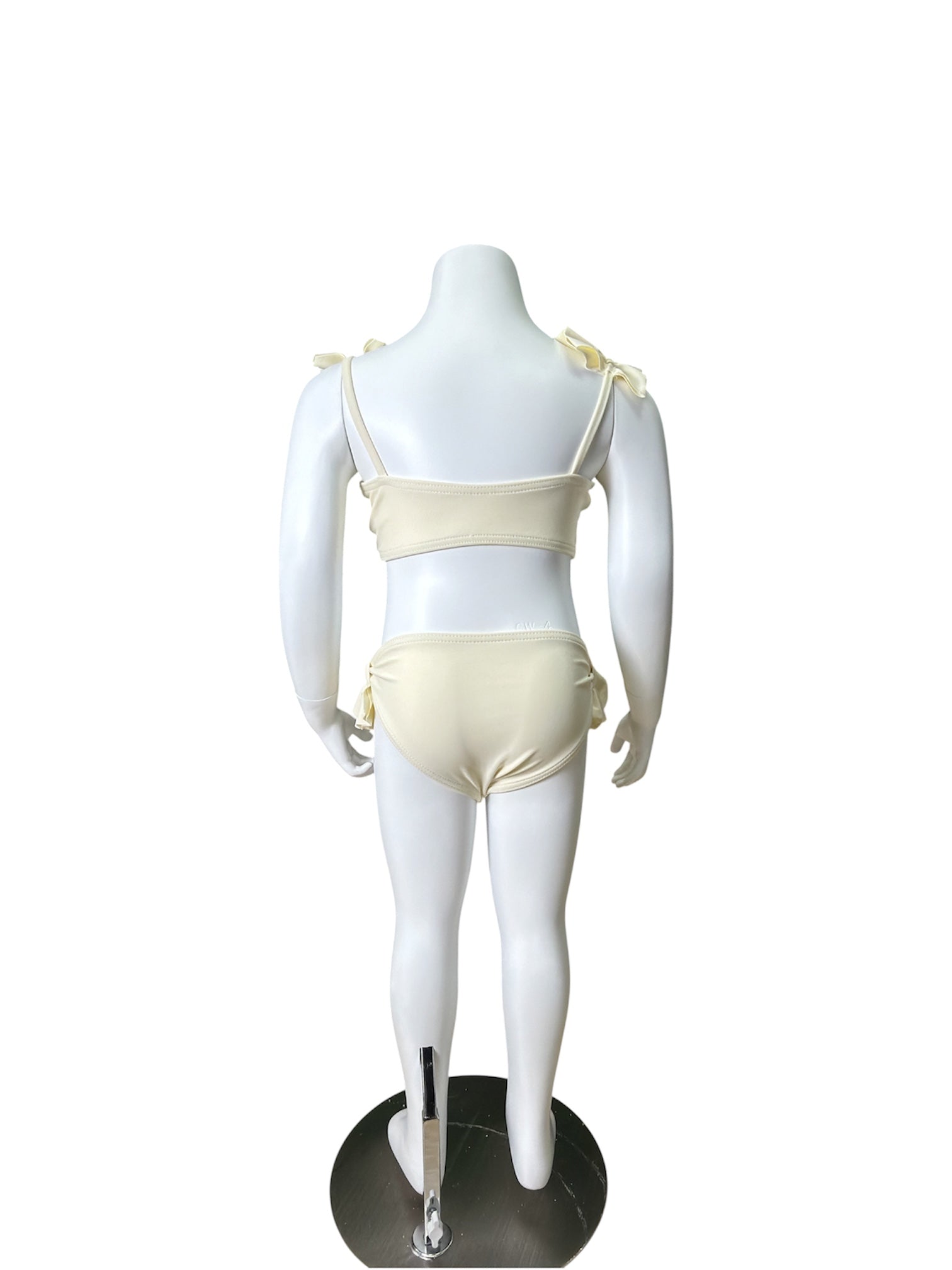 Halter Tie Ruffle Shoulder Bikini Swimwear